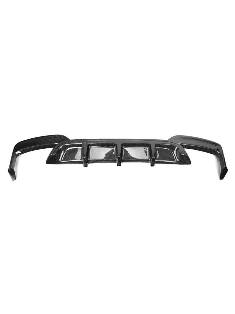 AK Style Carbon Fiber Rear Diffuser - BMW M6 F12 / F13 / F06 & 6-Series M-Sport