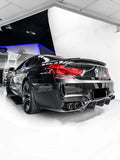 V Style Carbon Fiber Rear Diffuser - BMW F12 F13 F06 M6 & 6 Series M Sport