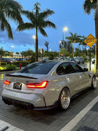 MP Style Carbon Fiber Rear Canard Splitters - BMW G80 M3 & G82 / G83 M4