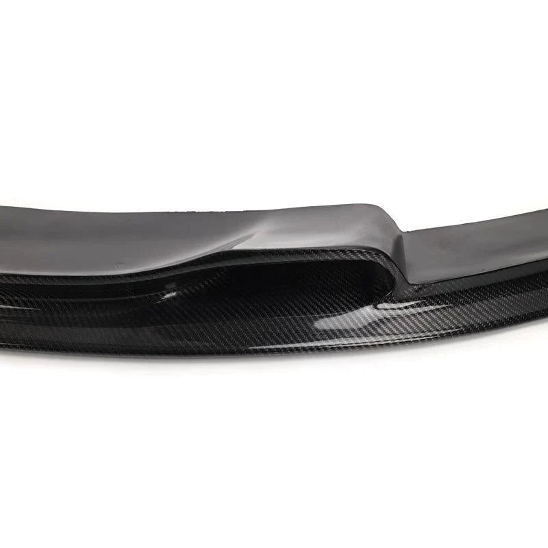 V Style Carbon Fiber Front Bumper Lip - BMW F30 M Sport