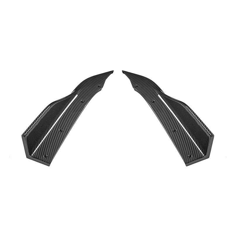X Style Dry Carbon Fiber Rear Diffuser With Splitter - BMW G26 4 series Gran coupe