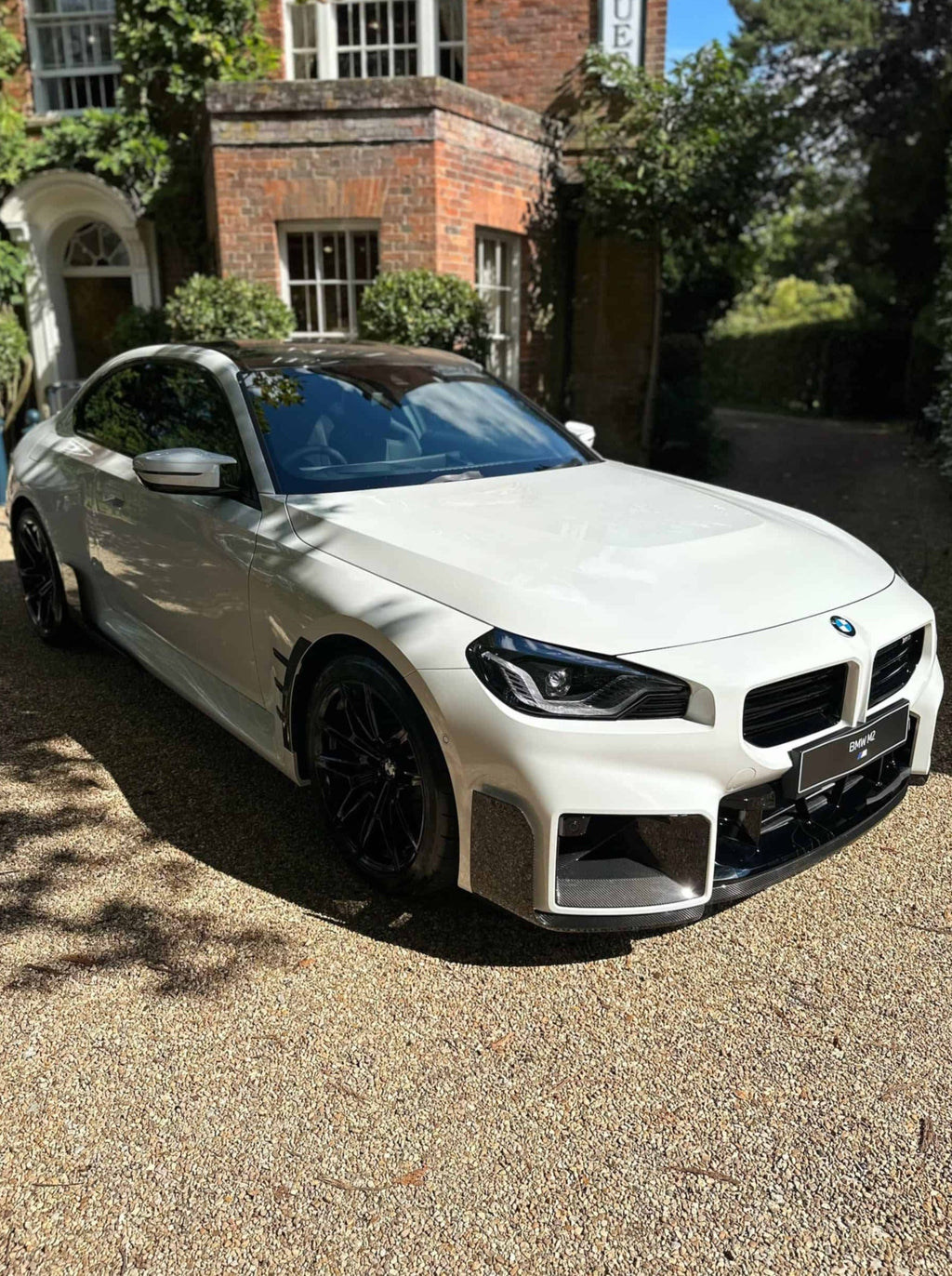 Mp Style Carbon Fiber Front Lip - BMW G87 M2 coupe