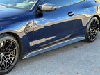 3D Style Carbon Fiber Side Skirts - BMW G80 M3 & G82 / G83 M4