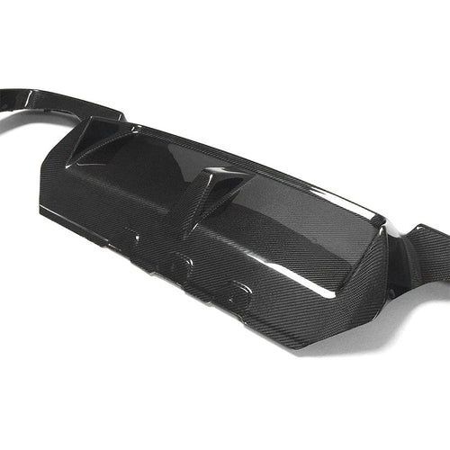 3D Style Carbon Fiber Rear Diffuser - BMW F10 M5 & F10 5-Series M-Sport