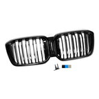 Dual Slat Grille Abs Gloss Black - BMW G01 G02 F97 F98 X3 X4 X3M X4M