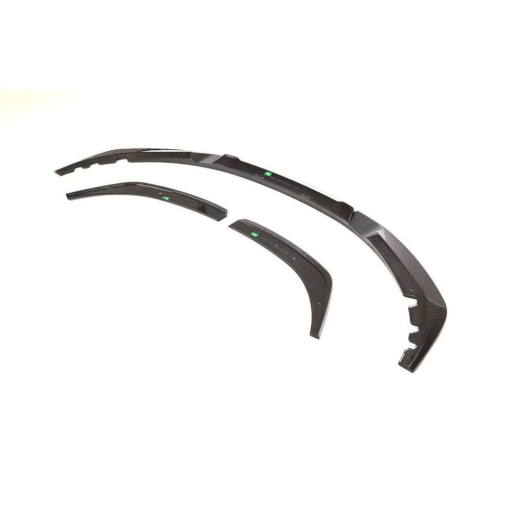 3D Style Dry Carbon Fiber Front Bumper Lip - BMW G26 4 series Gran coupe
