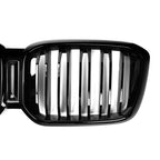 Dual Slat Grille Abs Gloss Black - BMW G01 G02 F97 F98 X3 X4 X3M X4M