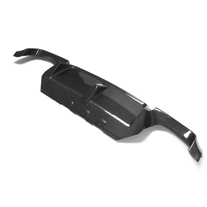 3D Style Carbon Fiber Rear Diffuser - BMW F10 M5 & F10 5-Series M-Sport