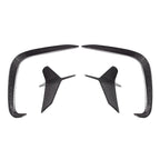 X Style Dry Carbon Fiber Rear Bumper Splitters - BMW G14 G15 G16 8 series M Sport