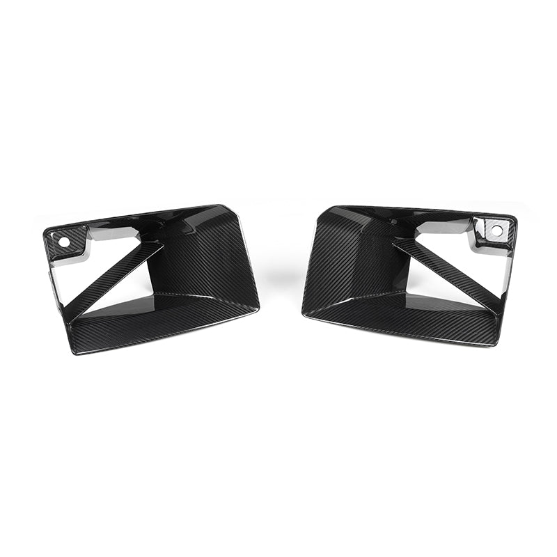 Mp Style Carbon Fiber Front Bumper Air Duct Replacement - BMW G87 M2