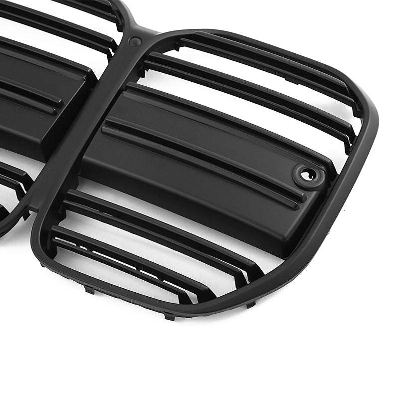 Dual Slat Grille Abs Gloss Black - BMW G22 G23 4 Series 2 doors