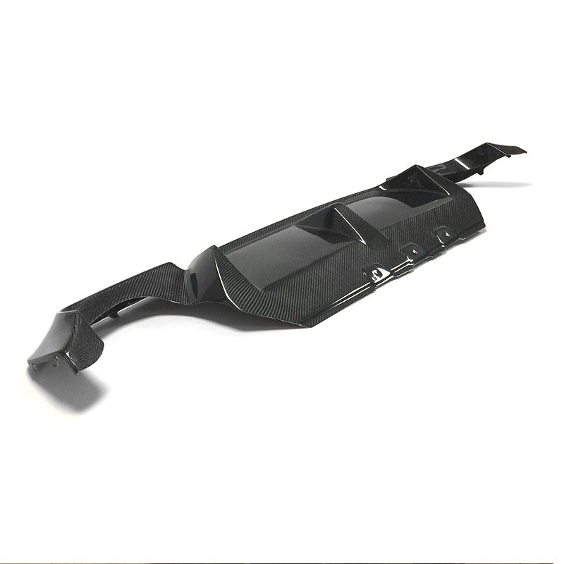 3D Style Carbon Fiber Rear Diffuser - BMW F10 M5 & F10 5-Series M-Sport
