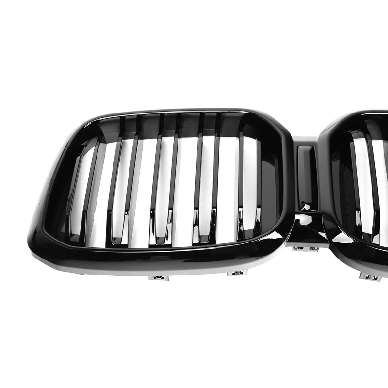 Dual Slat Grille Abs Gloss Black - BMW G01 G02 F97 F98 X3 X4 X3M X4M
