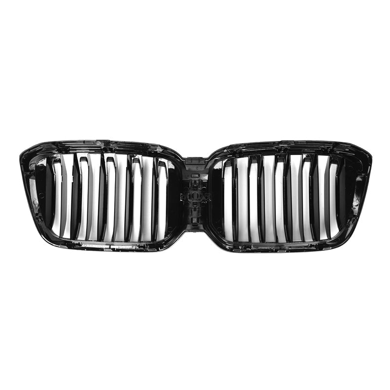 Dual Slat Grille Abs Gloss Black - BMW G01 G02 F97 F98 X3 X4 X3M X4M