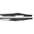V Style Carbon Fiber Side Skirt Extension - BMW F12 F13 F06 M6 & 6 Series M Sport