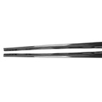 V Style Carbon Fiber Side Skirt Extension - BMW F12 F13 F06 M6 & 6 Series M Sport
