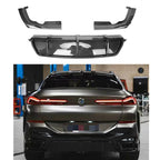 Carbon Fiber Rear Diffuser 3Pcs - BMW G06 X6 M Sport