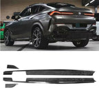 Carbon Fiber Side Skirt 4Pcs - BMW G06 X6 M Sport