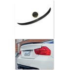 P Style Carbon Fiber Rear Trunk Spoiler - BMW E90 E90 M3 sedan